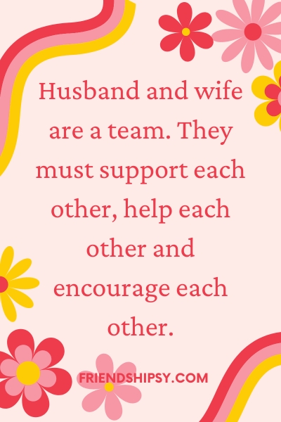 Friendship Between Husband and Wife Quotes ()