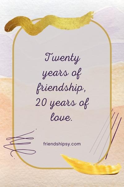 More Than Years of Friendship Quotes ()