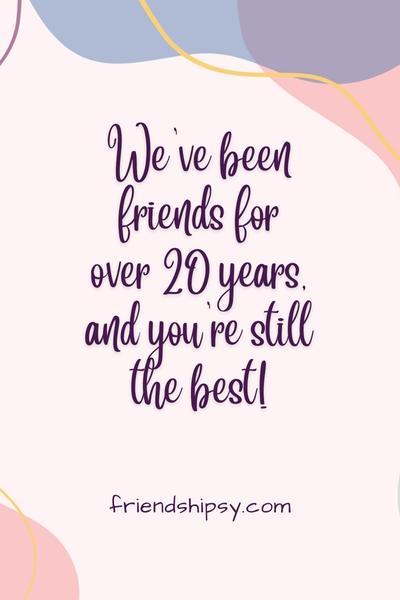 More Than Years of Friendship Quotes ()