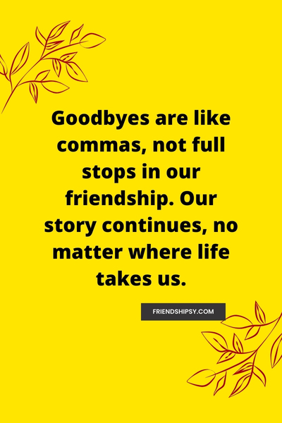 Departure Quotes for Friends ()