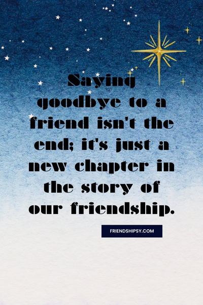 Departure Quotes for Friends ()