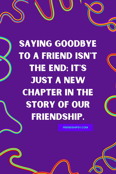 Departure Quotes for Friends ()