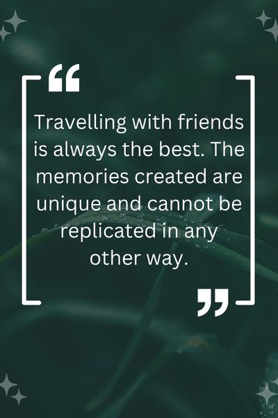Quotes About Travelling With Friends ()