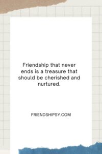 Friendship That Never Ends Quotes ()