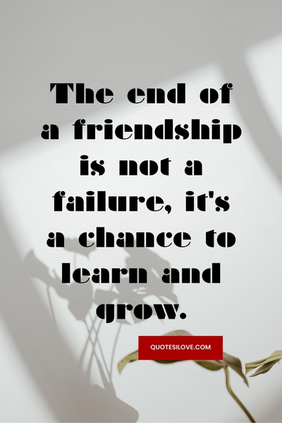 Let Go of Friends Quotes