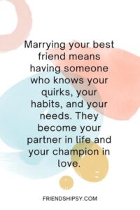 Best Friend for Life Husband and Wife Quotes ()