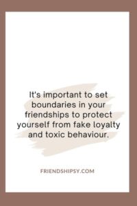 Fake Loyalty Friend Quotes ()