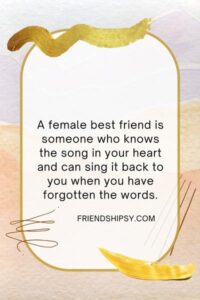 Female Best Friend Quotes ()