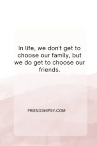 Friends Like Family Quotes