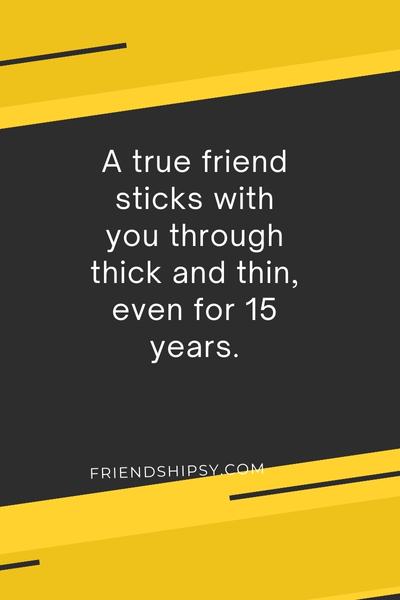 More Than Years of Friendship Quotes