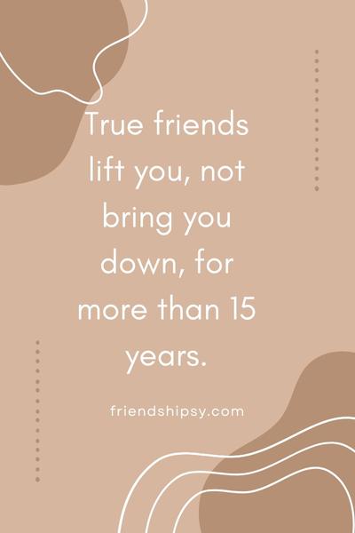 More Than Years of Friendship Quotes ()
