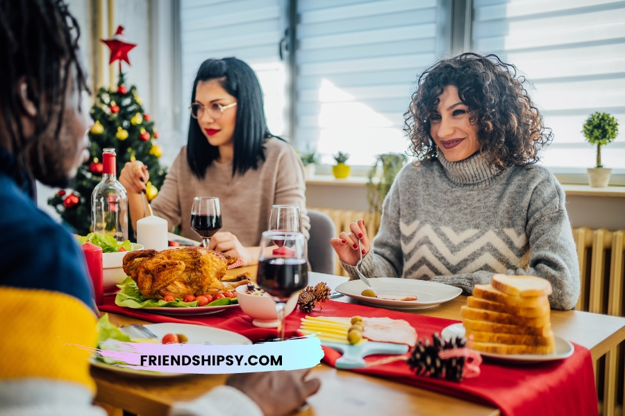 Christmas Lunch With Friends Quotes