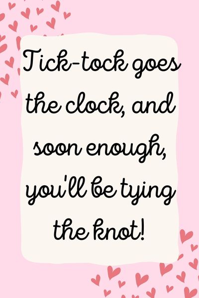 Countdown Quotes for Best Friend's Wedding