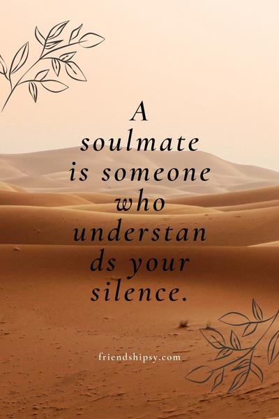 Friends Are Soulmates Quotes ()