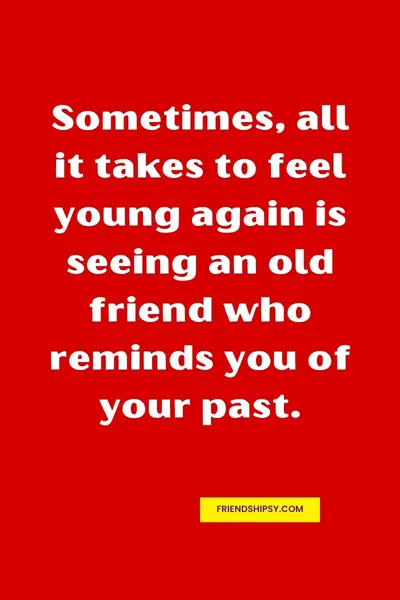 Friends You Haven't Seen in a Long Time Quotes ()