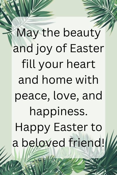 Happy Easter Quotes for Friends