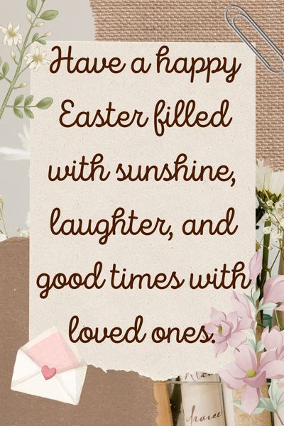 Happy Easter Quotes for Friends ()