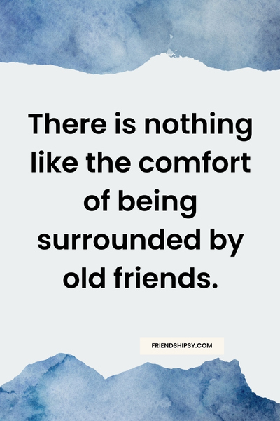After One Year Meeting Friends Quotes ()