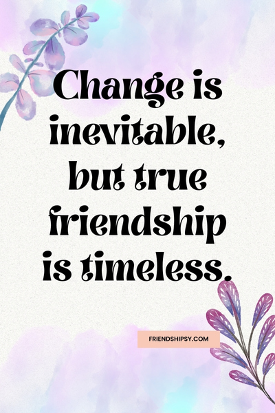 After One Year Meeting Friends Quotes ()