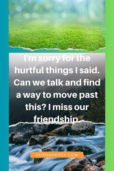 Apology Quotes for Friend - Friendshipsy