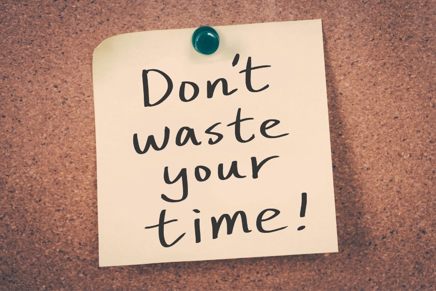 Dont Waste Your Time on Friends Quotes