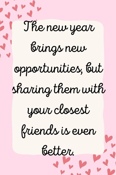 New Year Celebration With Friends Quotes