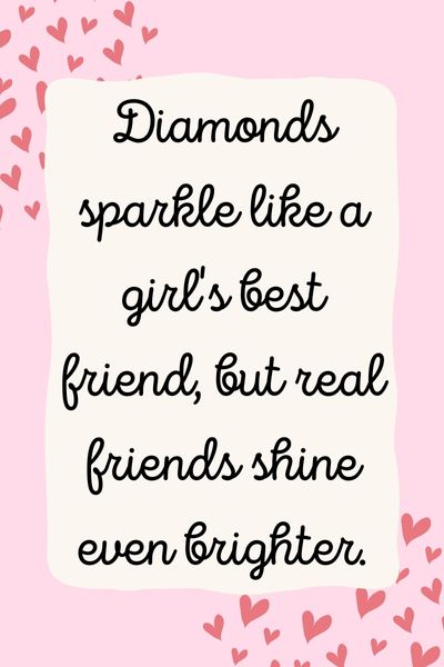 Diamonds Are Girl's Best Friend Quotes