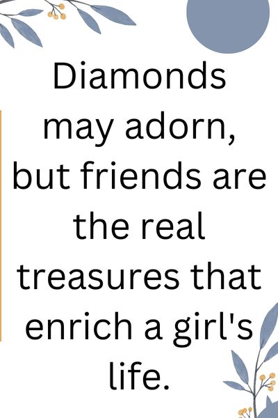 Diamonds Are Girl's Best Friend Quotes ()