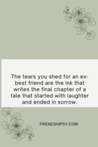 Ex Best Friend Quotes That Make You Cry ()