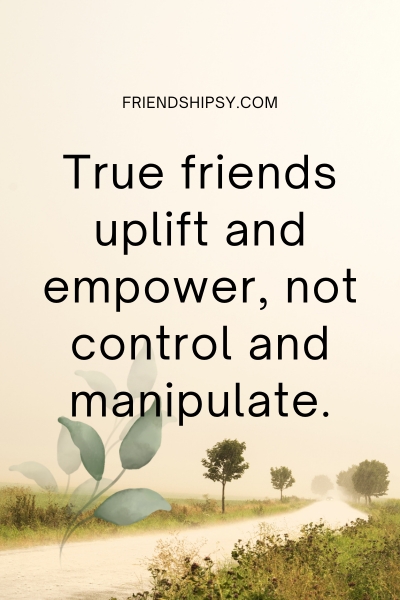 Friends Who Try to Control You Quotes Friends Who Try to Control You Quotes