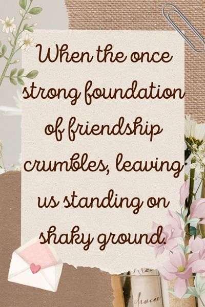 Friendship Gone Sour Quotes ()