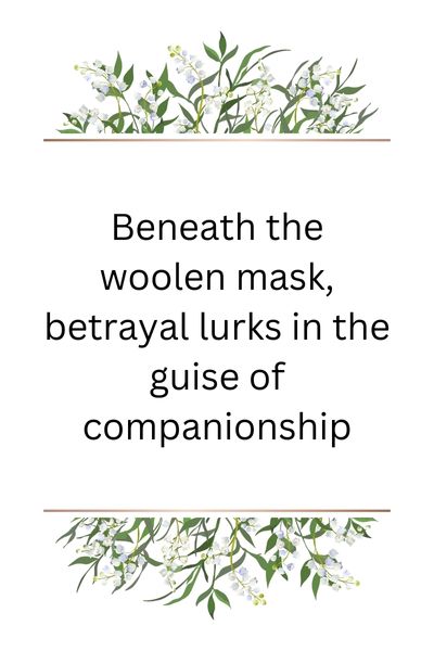 Friendship Wolf in Sheep's Clothing Quotes ()