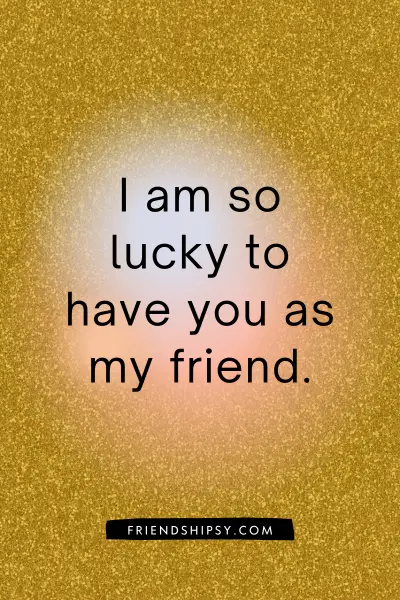 Glad I Met You Friend Quotes ()