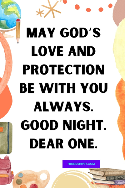 Good Night Prayer Quotes for Family and Friends ()