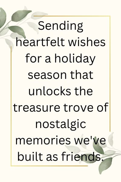 Holiday Wishes Quotes for Friends ()