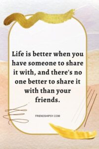 Life Is Good With Friends Quotes