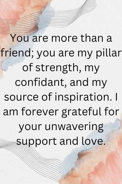 You Are My Strength Quotes for Best Friend ()