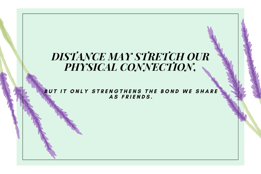 Distance With Friends Quotes