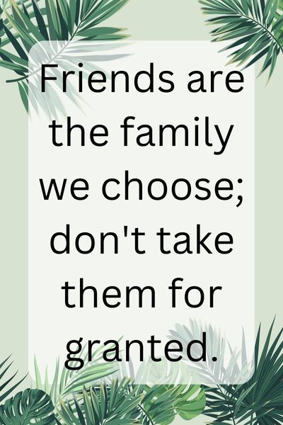 Don't Take Your Friends for Granted Quotes - Quotes I Love