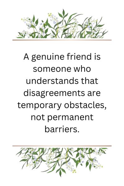 Friends Fight and Makeup Quotes ()