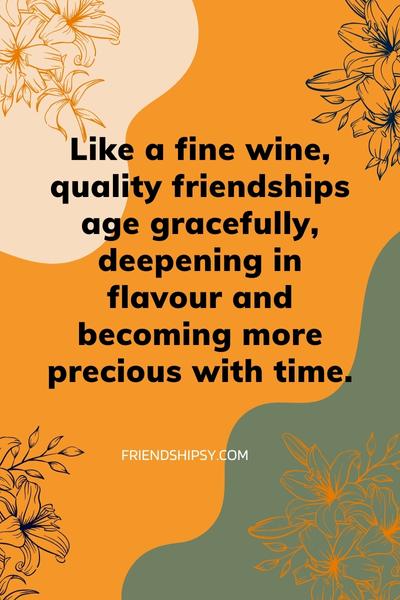 Quality Over Quantity Friends Quotes ()