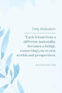 Different Nationality Friendship Quotes ()