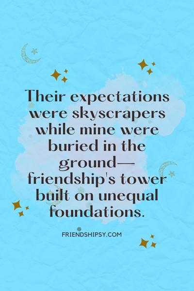 Double Standard Friendship Quotes ()
