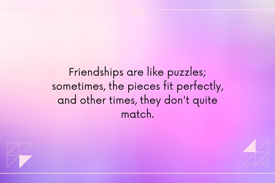 Falling Back From Friends Quotes
