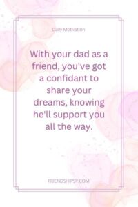 Father as a Friend Quotes
