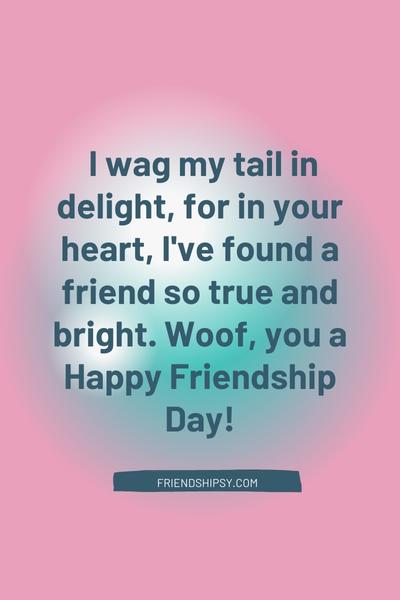 Friendship Day Quotes for Dogs ()