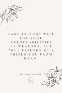 Life Lesson Quotes About Fake Friends ()