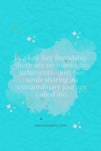 Low Key Friendship Quotes () Low Key Friendship Quotes ()
