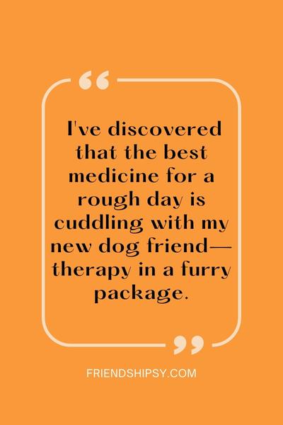 New Dog Friend Quotes () New Dog Friend Quotes ()