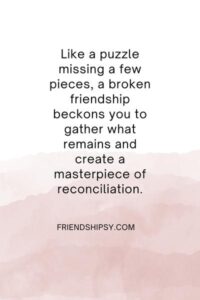Trying to Fix a Broken Friendship Quotes Trying to Fix a Broken Friendship Quotes